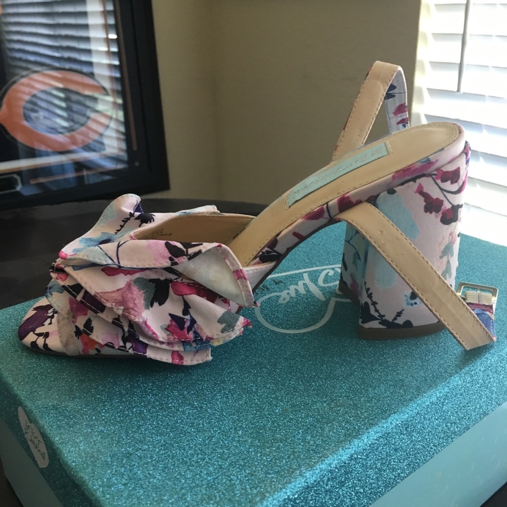 Betsey Johnson Flirt multicolored shoes